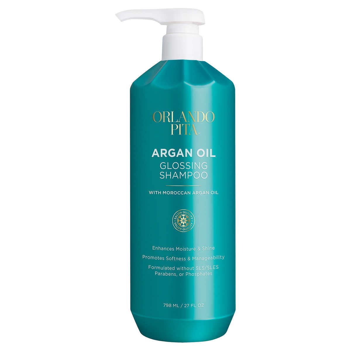 ORLANDO PITA PLAY Argan Gloss Shampoo w/Moroccan Argan Oil 798ml/27 oz