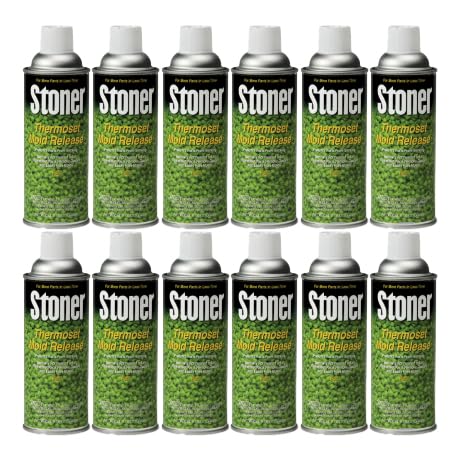 Pen Kit Mall - Stoner E236 Mold Release for Silicone MOLDS - HDPE MOLDS (Stoner E497 Case of 12)