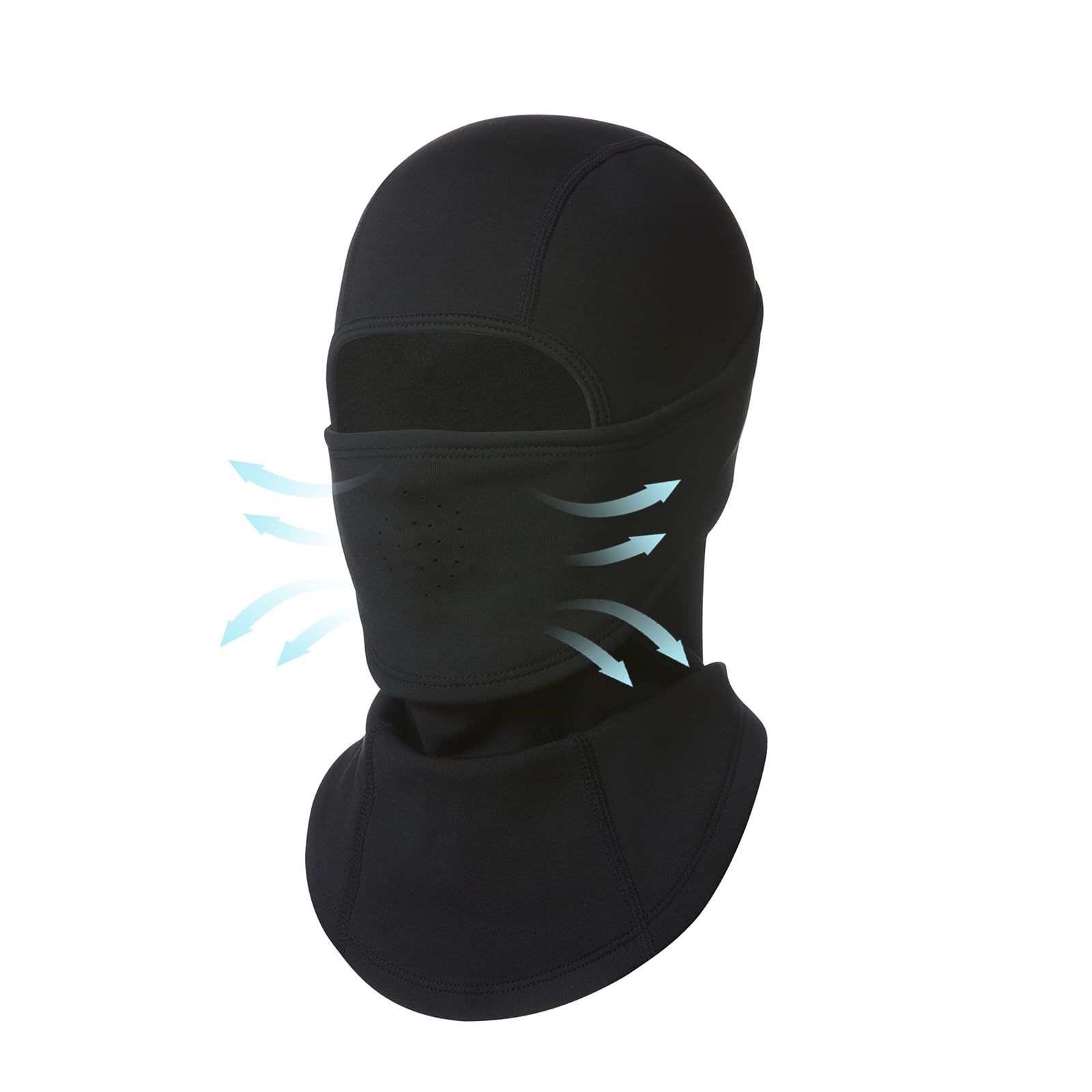 Kids Balaclava Ski Mask- Thermal Fleece Full Face Cover Winter Balaclava with Movable Face Part for Skiing Skating Cycling