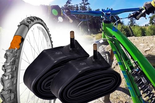 2X Selbstreparierender Fahrradschlauch 26 Zoll, 1.75-2.125 x 26 Zoll,...
