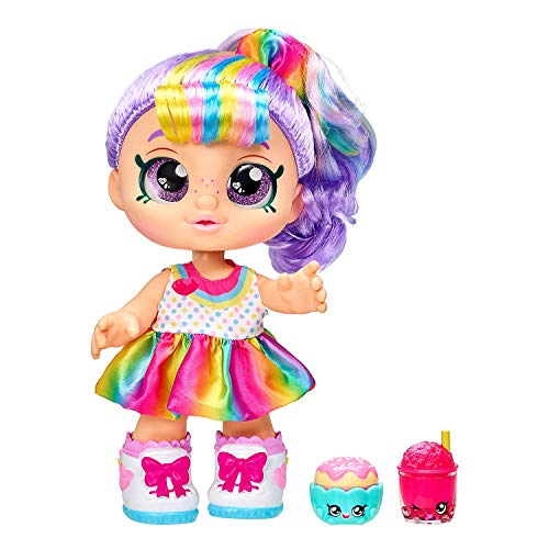 Kindi Kids Snack Time Friends Rainbow Kate Shopkins Doll