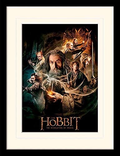 The Hobbit Dos cadeau anniversaire original 30 x 40 cm objet souvenir pour fan de fantasy