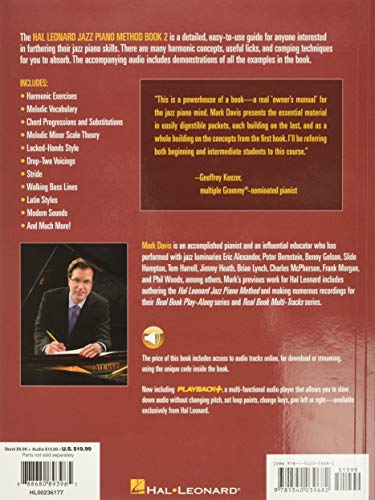 Jazz Piano Method Book 2 - The Players Guide to Authentic Styling | Jazz Piano Sheet Music for Intermediate Players | Instruction Songbook with Audio Access -Comping Chords Scales Improvisation Styles - Image 2