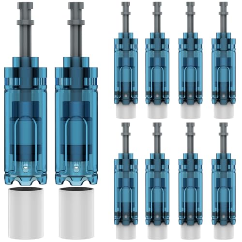 12Pcs 18Pin Microneedling pen Cartridges for Dr Pen M8S/A11/A8S/A9 at Home Use 0.25mm