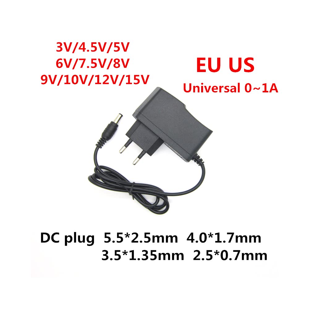 Alimentatore AC 24V 1A 24W Con Spina 5.5mm/2.1mm - ABLEGRID, 110V-240V