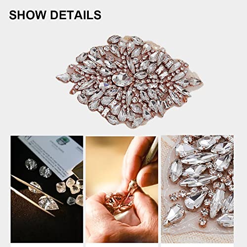 Apliques de costura DIY para arreglar fajas de novia y renovar calzado de vestir viejo 5