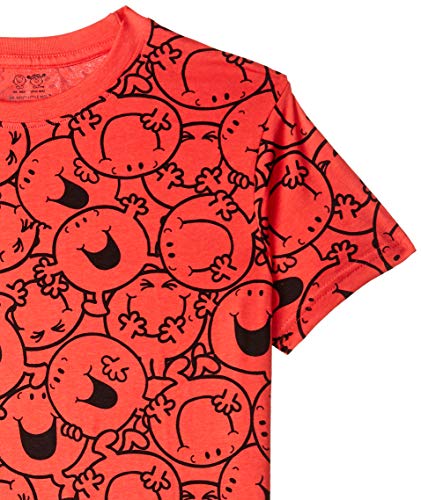 Image of Joshua Tree Boy's Mr. Men Little Miss Regular fit T-Shirt (Pack of 2) (MM-04 Royal Blue, Red 13-14 Years)