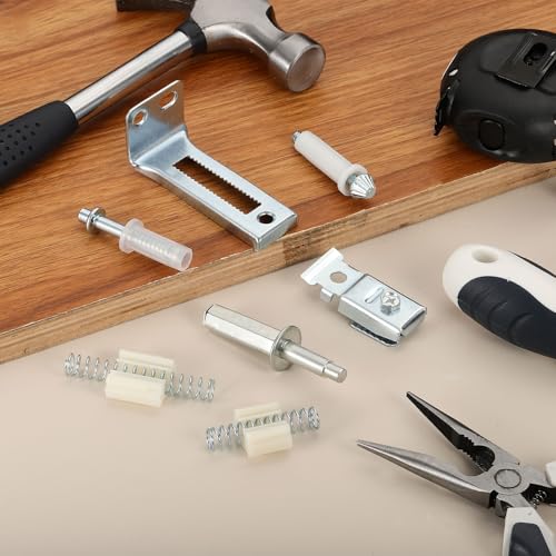 Kit de Reparación para Puertas Plegables de Clóset, 6 Piezas, con Pivotante Inferior y Soporte Inferior, Marca uxcell miniatura 4
