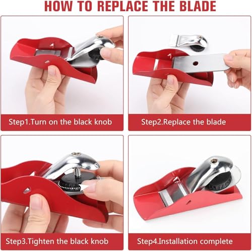 GNAUMORE Mini Woodcraft Tool Woodworking Planer,Woodworking Plane Small Hand Planer,Small Hand Planer Manual Wood Planer,Adjustable Mini Hand Planer,DIY Small Hand Planer Wooden Carpenter 3 GNAUMORE Mini Woodcraft Tool Woodworking Planer,Woodworking Plane Small Hand Planer,Small Hand Planer Manual Wood Planer,Adjustable Mini Hand Planer,DIY Small Hand Planer Wooden Carpenter - Image 3