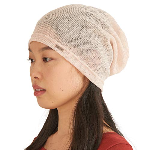 Image of Mens Light Weight Breathable Beanie Knit Hat Slouch Baggy Style Plain Color