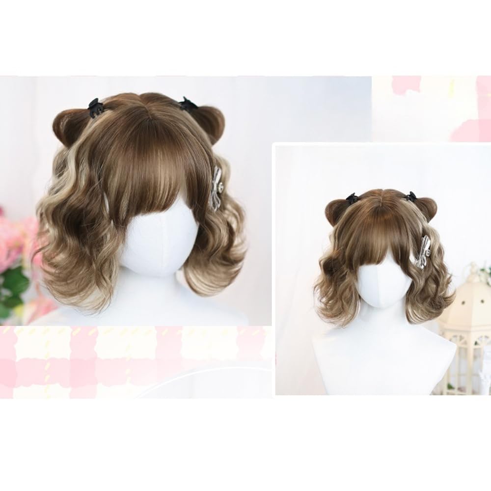 Amazon.co.jp: フルウィッグ シャム猫 かつら エアーバング