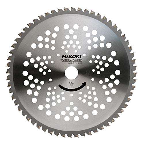 HiKOKI(ハイコーキ) チップソー(軽量、下刈用) 255MM×25.4 60枚刃 0068-4582