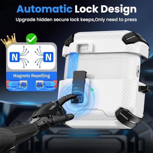 Image of ZORBES Compatible with AirPods Pro 3 Case with Lock, TPU Magnetic Cover