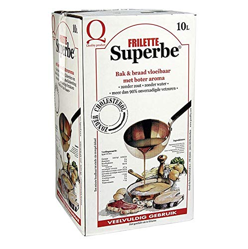 Frilette Superbe - Pflanzenöl mit Butteraroma, zum Backen und Braten, 10 l