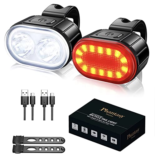 🚴【Ricaricabile】: La luce led posteriore o anteriore per le biciclette hanno una batteria ricaricabile integrata, infatti basta un’ ora per ricaricarsi completamente.