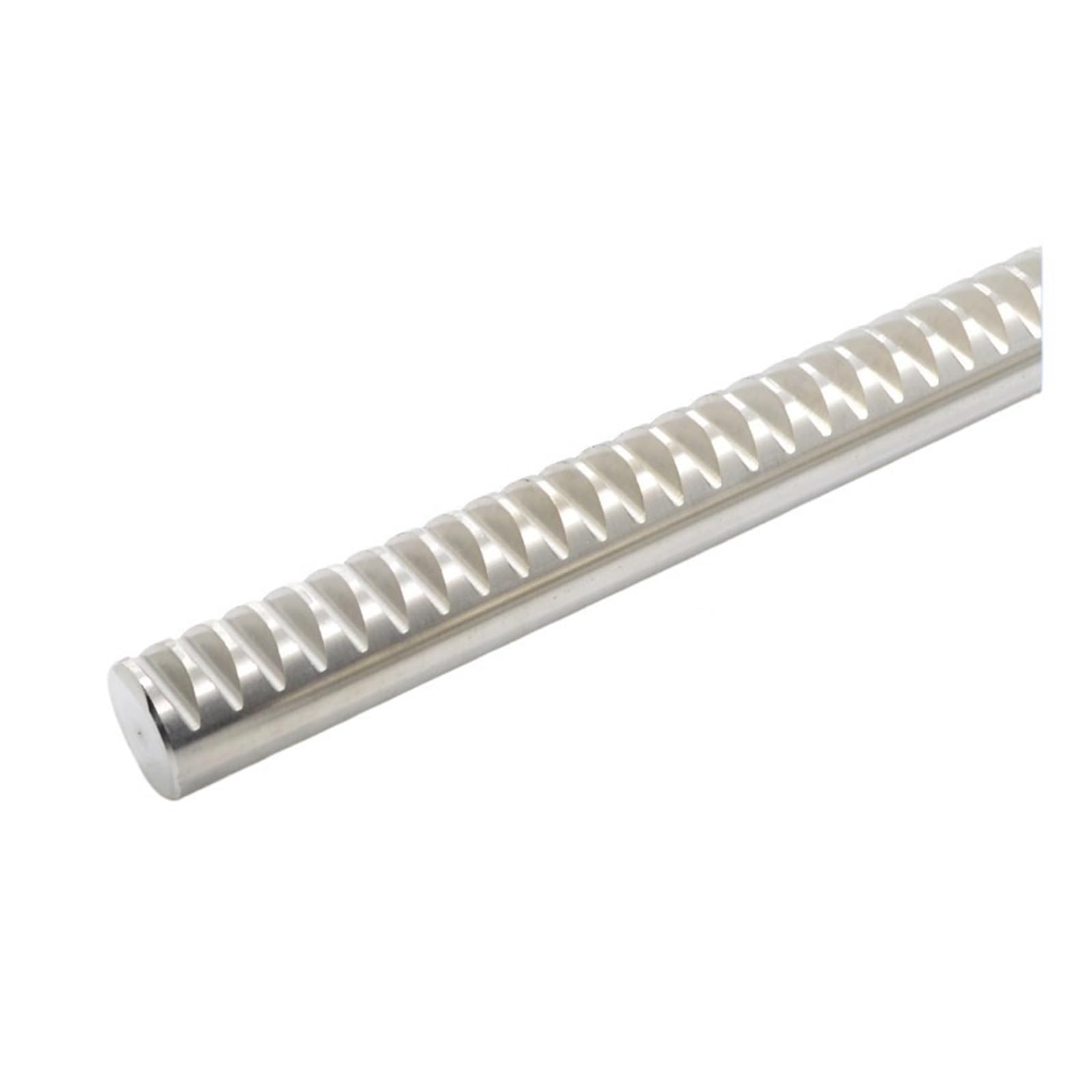 1 Stück Rundzahnstange aus Edelstahl 304, Modul 1/1,5/2/3/2,5, Länge 1500 mm, Ritzel-Führungsschiene, zylindrische Zahnstange für CNC-Geräte