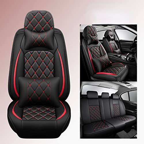 Housses de siège de voiture universelles pour BMW Serie 2 F45 216d 218d 220i rouge - 2