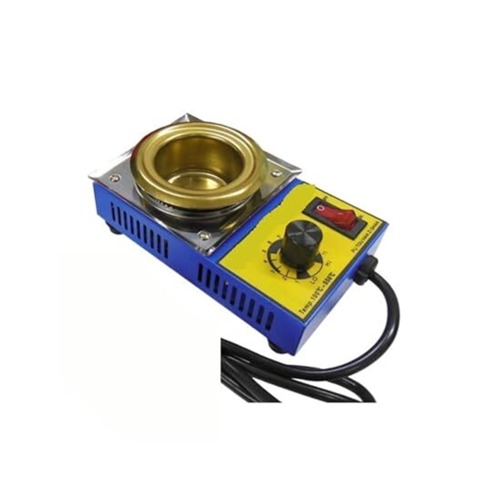 Temperaturgesteuerter 150-W-Löttopf for Schmelzen von Zinn aus Edelstahl, einstellbare Temperatur 200–580 °C