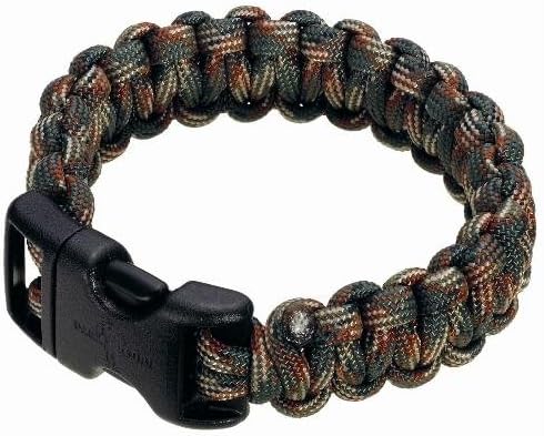 Wilson Tactical Survival Bracelet, 8", Woodland Camo