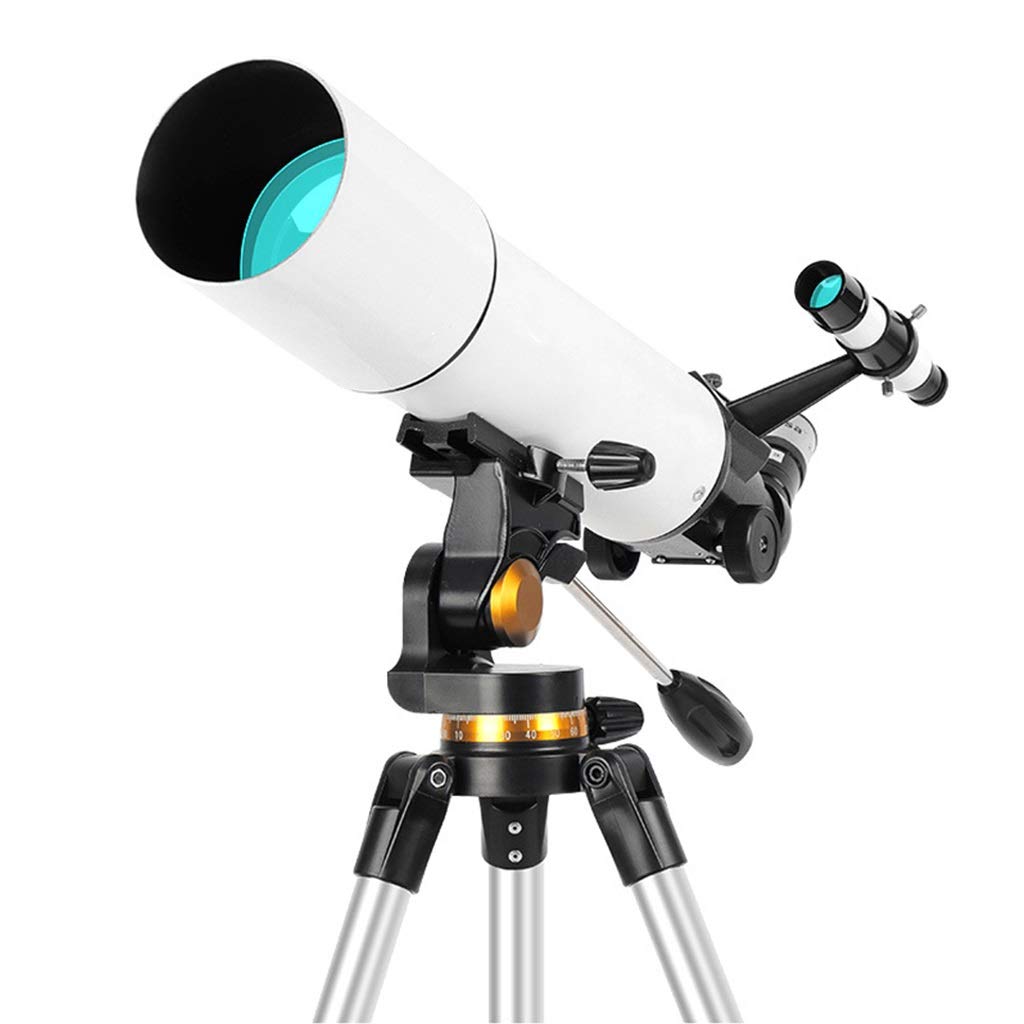 YXCKG Beginners Telescope, Telescopes for Adults Astronomy, Travel Telescope with Carry Bag, Focal Length 500mm, Erect-Image, Fully Coated Lens, Night Vision Entry Telescope (Size : Set 2)