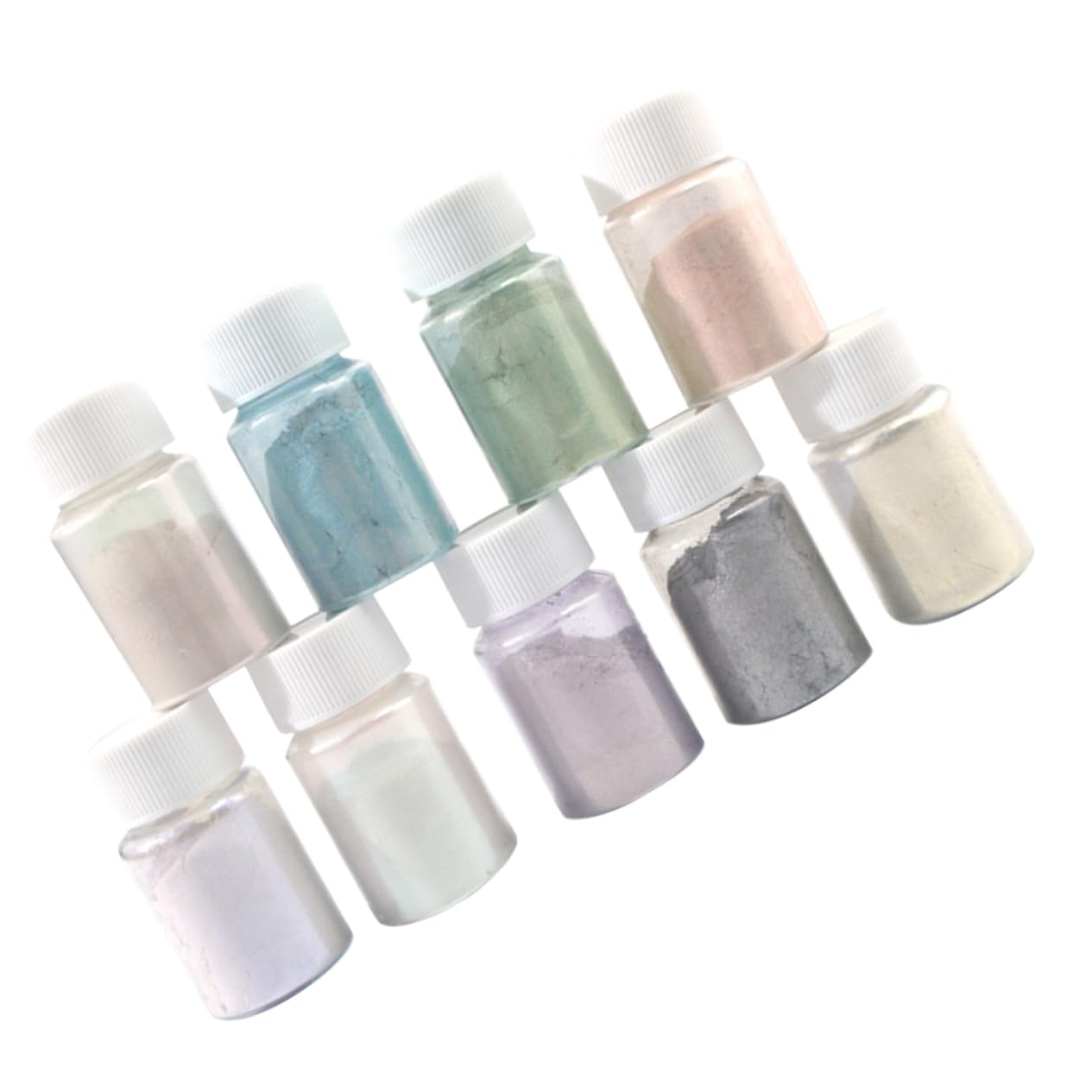 Polvere di Mica Pigmento per Resina 9 Pezzi Set Colorante DIY