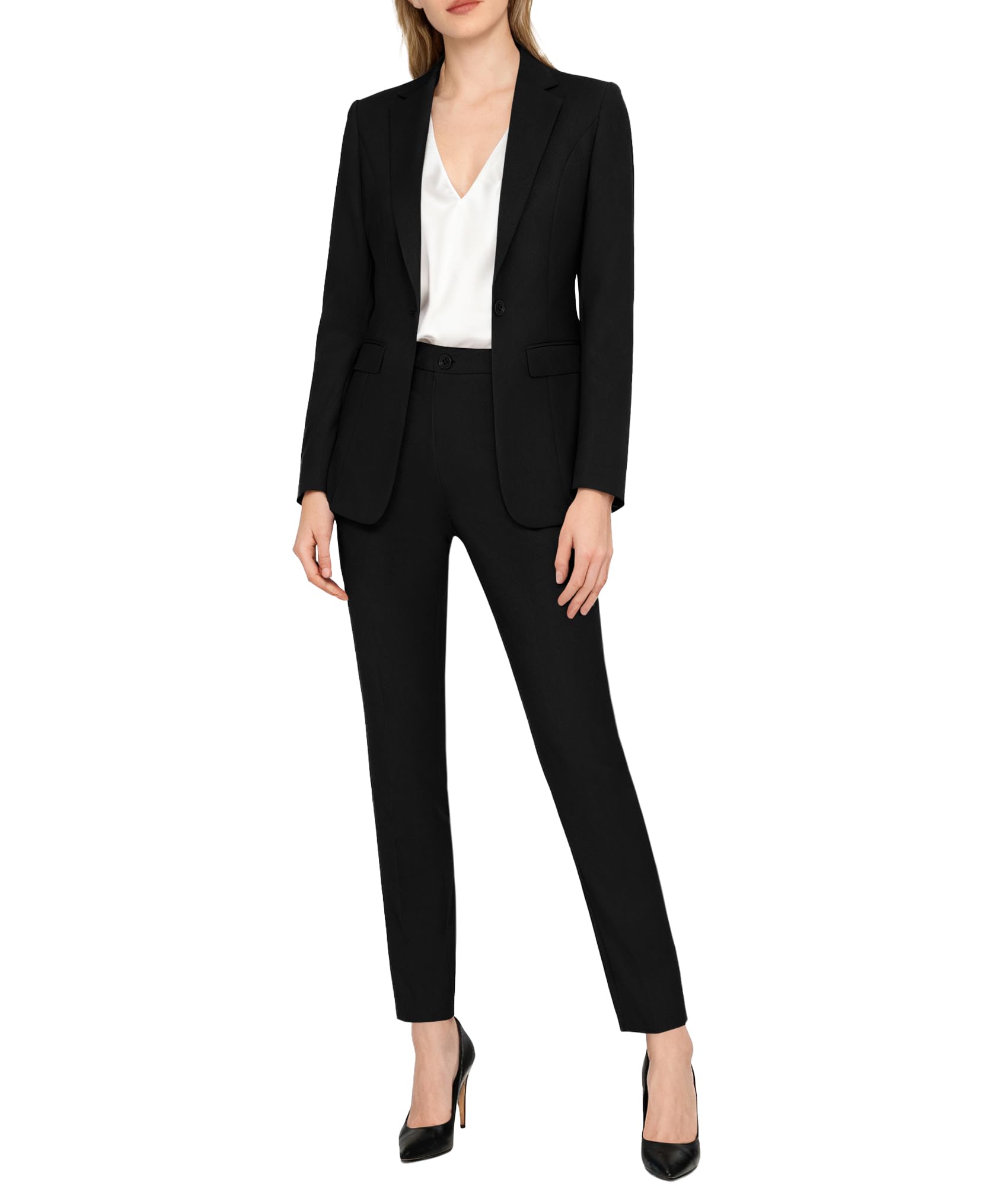 Womens Suits for Work Professional 2 Piece Office Work Suit Set Womens Suit Formal Wear