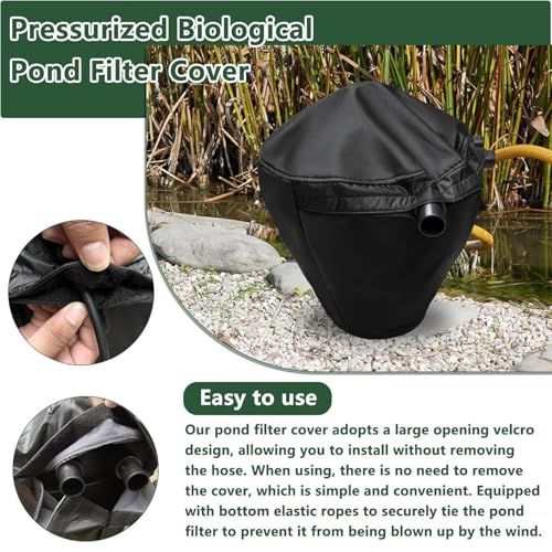 Cubierta para filtro de agua de estanque: protege de heladas y sol en tu jardín 7