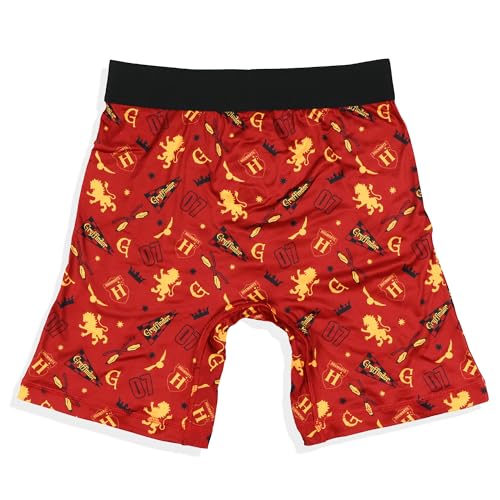 INTIMO Harry Potter Boxers Briefs Men's Hogwarts Houses Tight Fit Underwear4