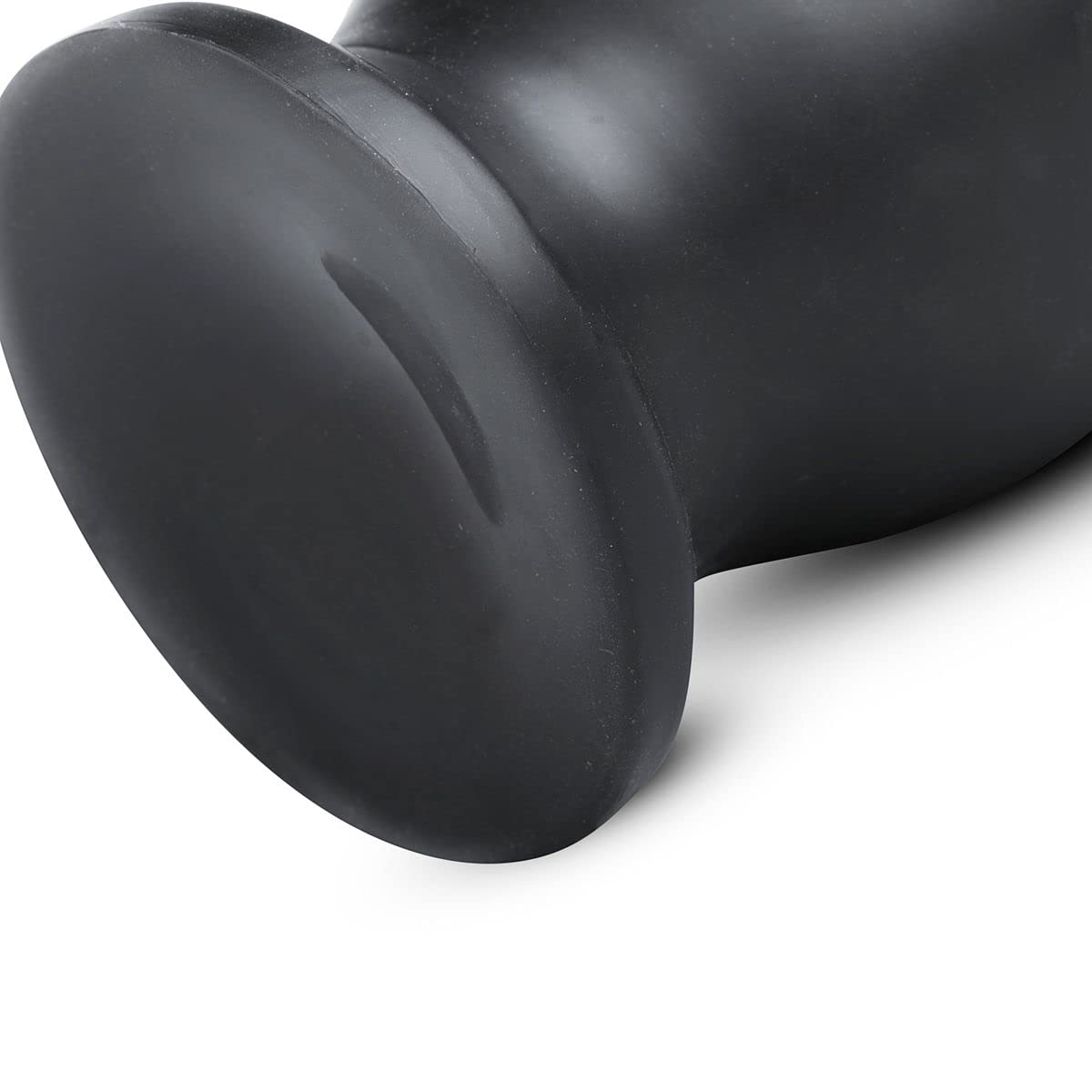 BUTTR Yellow Dog Buttplug (Ø 6.8-9.5 cm) Con un design proiettile stimolante e ventosa extra forte, grande presa anale XXL per l'utente esperto, liscia, flessibile, proiettile