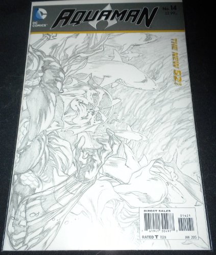 Aquaman #14 (2013) / Rare 1:25 Variant Cover Edition - Paul Pelletier & Geoff Johns