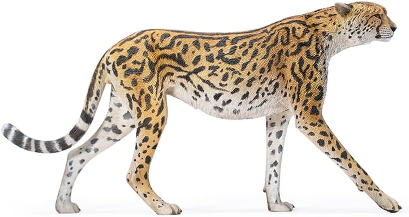 Hunting Leopard Decorations, Leopard Statues for Animal Lovers, Durable Polyresin with Intricate Details