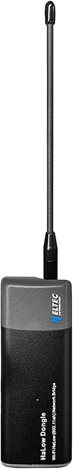 Heltec Wi-Fi HaLow Dongle V2 27dBm 1-2KM Ultra-Long-Range USB Type-C Low Power Consumption Wireless Network Bridge IEEE 802.11ah 902-928MHz Supported Wi-Fi and Ethernet (STA Mode)