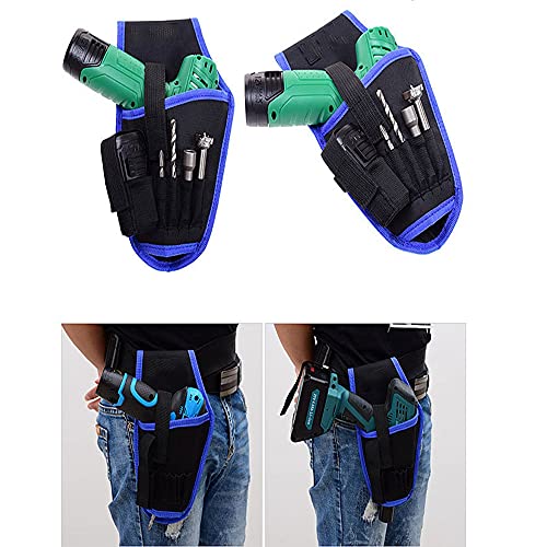 Heavy-Duty Boor Holster Tool Riemen Elektricien Boorhouder, Gereedschapshouder Met Verstelbare Nylon Riem Voor… - Image 5