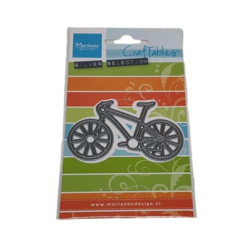 Marianne Design Craftables Mountain Bike Embossing Die, Pink, One Size