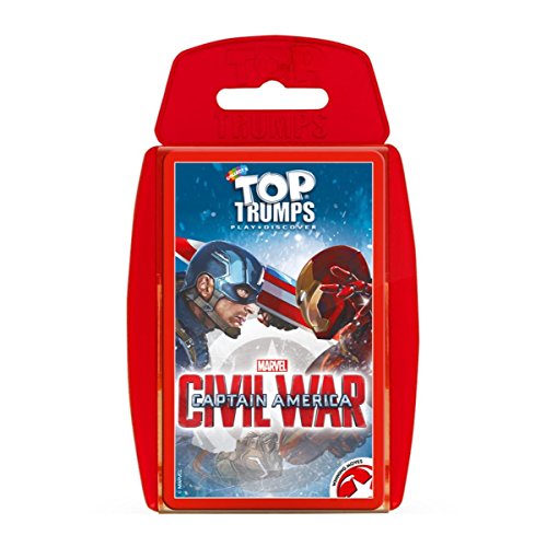 top trumps Captain America?: Jeu de Cartes Guerre Civile