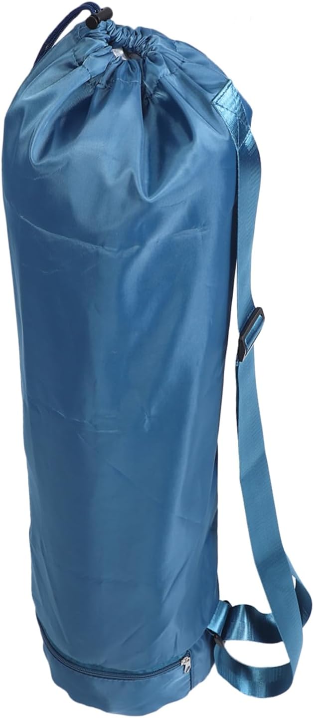 Kisangel Adjustable Shoulder Strap Storage for Yoga Mat Essentials Capacity with Water Bottle Pocket for Outdoor Fitness Activities