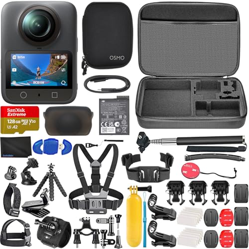 DJI Osmo 360 Camera Bundle with 128GB Memory Card
