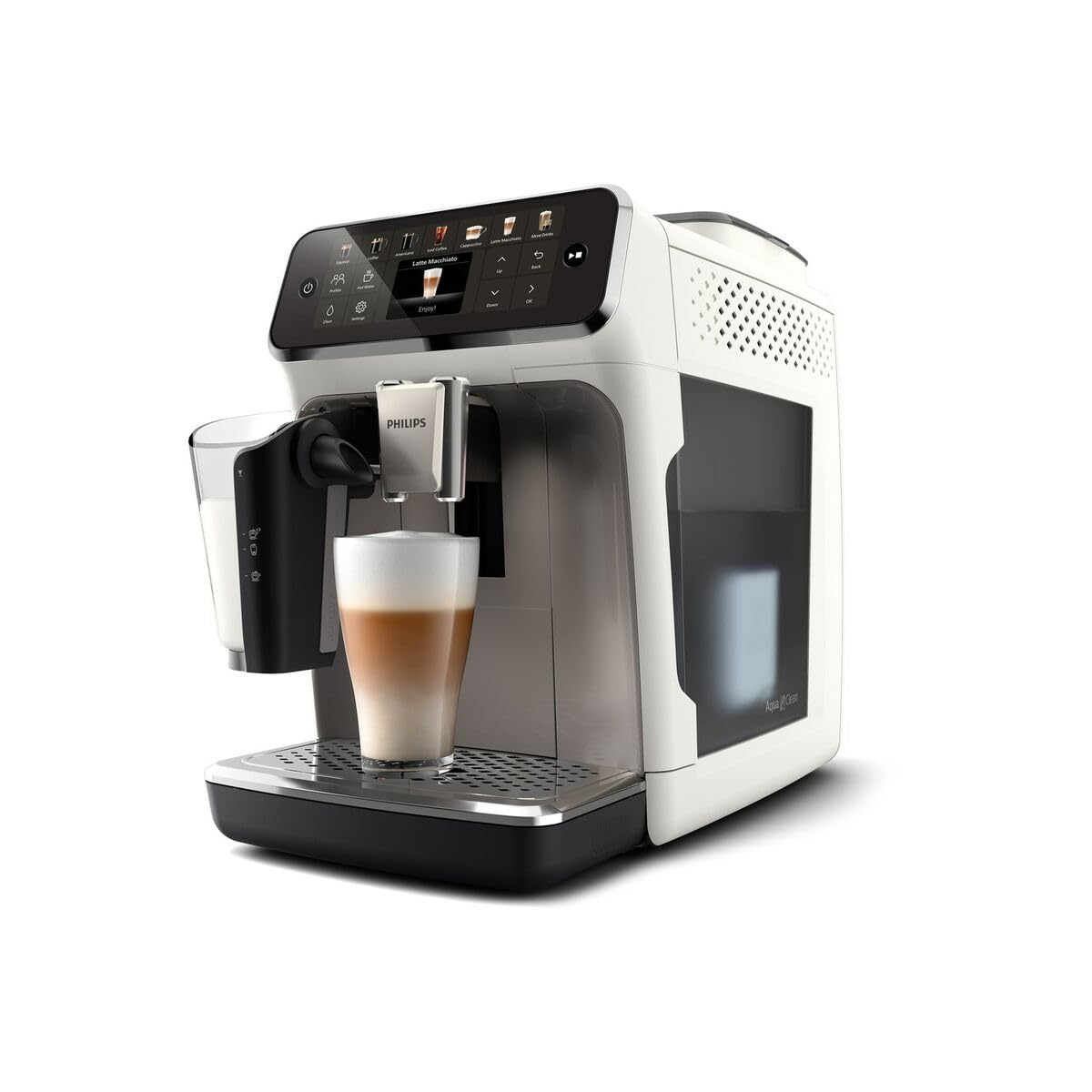 Cafetera Superautomática Philips EP4443/70 Blanco Plateado 230 W 15 Bar 1,8 L