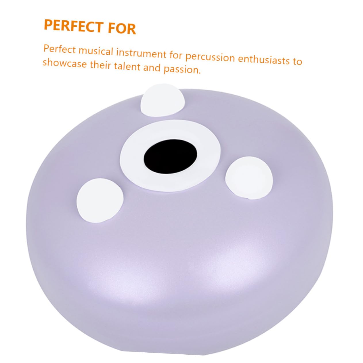 Abaodam Tongue Drum Inossidabile Strumento Percussione Per Meditazione e Yoga Per Iniziare La e Relax Accessorio Per Musicisti e Adulti