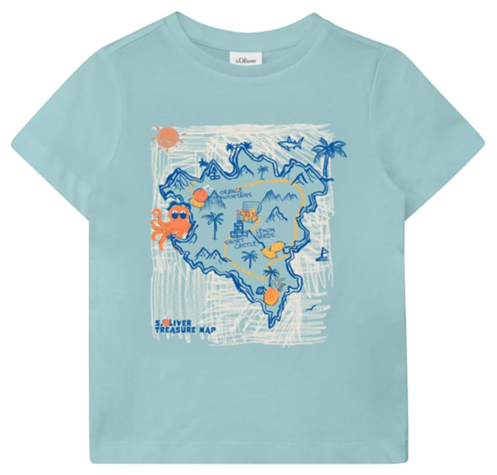 s.Oliver Junior 2177390 T-Shirt, 6524, 128/134 cm Children and Youth
