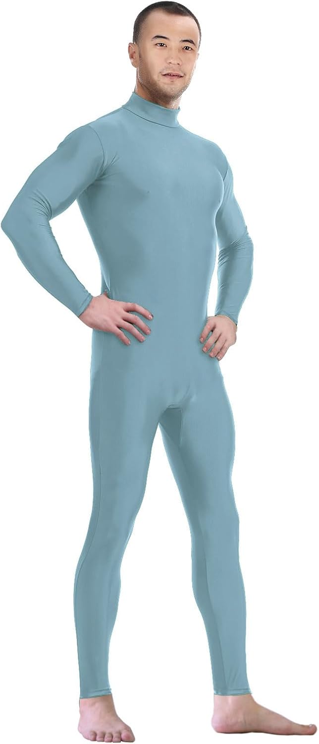Aniler Men's and Women's Spandex Headless and Without Gloves Socks Zentai Costume Bodysuit Stretchy Cosplay Unitard Body Suit - Image 2