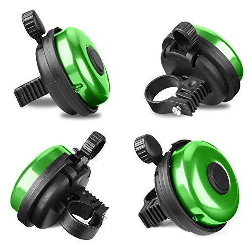 image for Accmor Classic Bike Bell, Aluminum Bicycle Bell, Loud Crisp Clear Soun