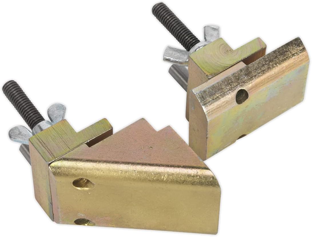 Жакын план view of the two Sealey VS787 tools, showing their metallic construction and adjustment screws