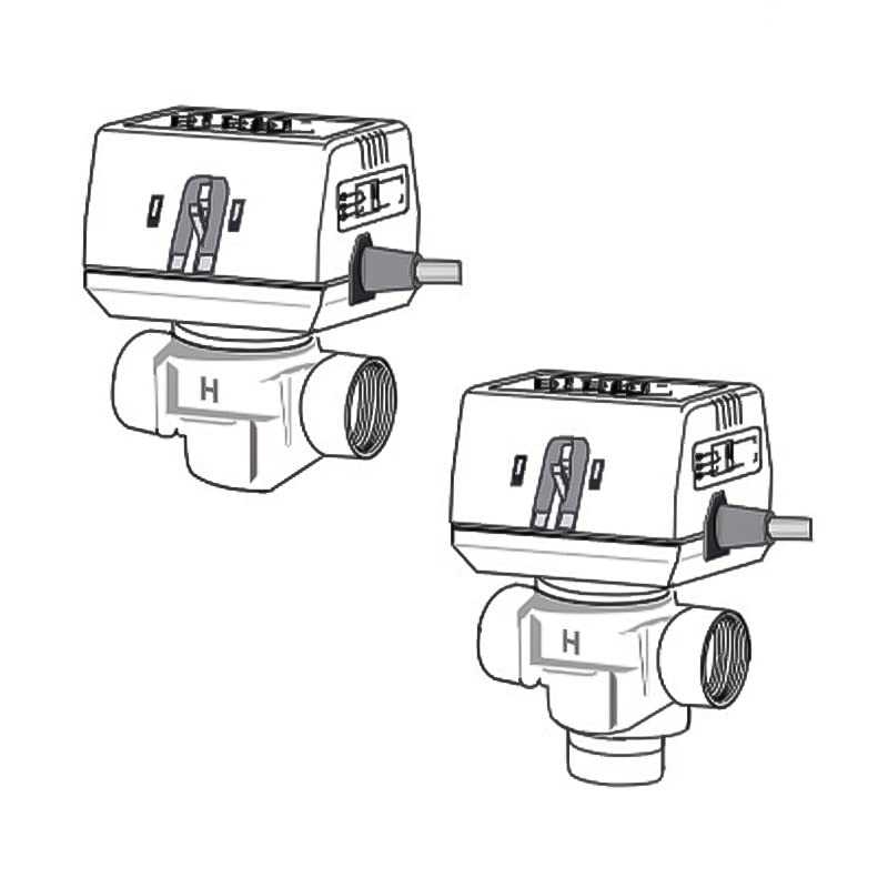 Mundo Viro Motor válvula de 3 vías SPDT 220V VC6012 recambio para calderas Honeywell