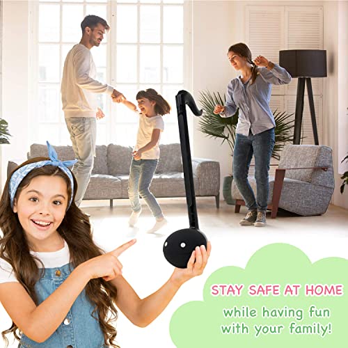 Otamatone Deluxe [Japanese Edition] Electronic Musical Instrument Portable Synthesizer From Japan By Cube / Maywa Denki, Black #TOP5