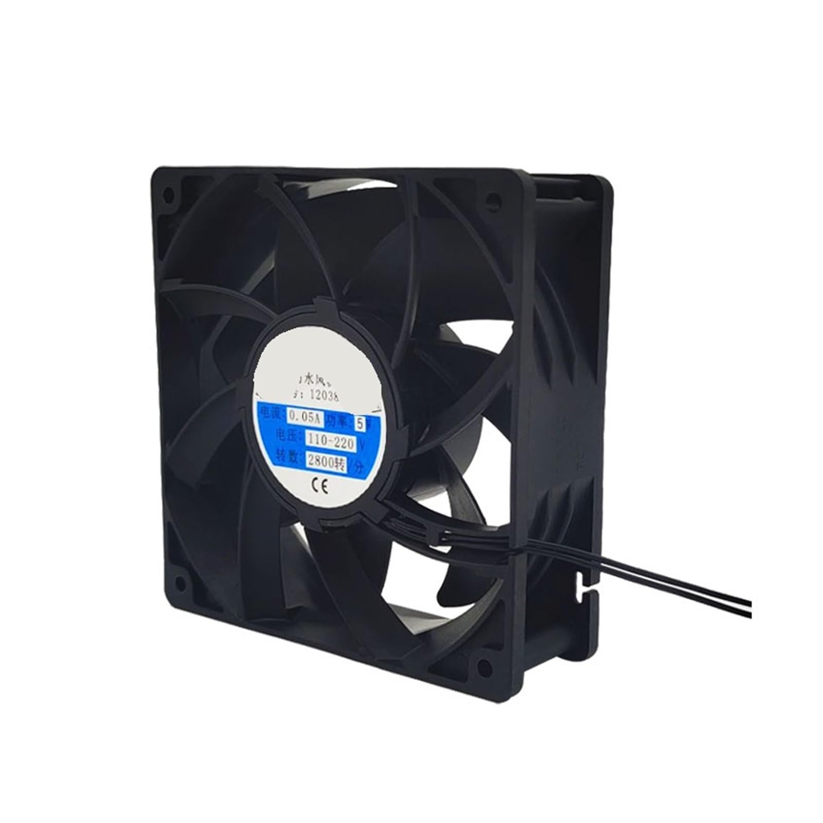 OKEWGHFL 12038HR AC 110/220V 0.05A 5W 12038 120 * 120 * 38mm 12cm COOLING FAN RADIATOR