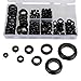 beler 200Pcs Universal Car Rubber Grommet Assortment Electrical Wire Gasket Kit with Storage Case
