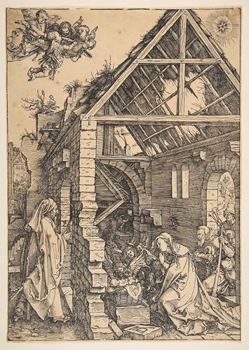 Tableaux Peinture sur Toile la Nativité Albrecht Dürer pour Sublimer un Mur Vide de Chambre