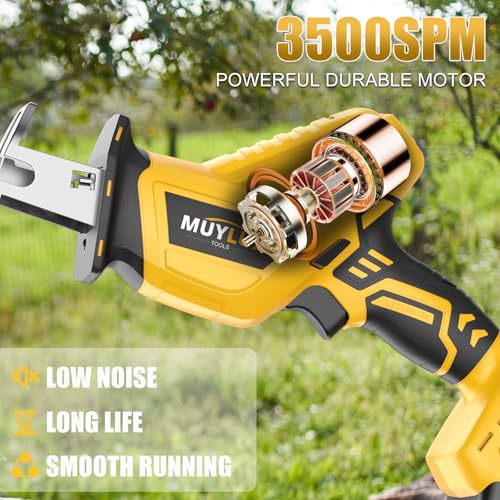 Cordless Reciprocating Saw with 2 Batteries