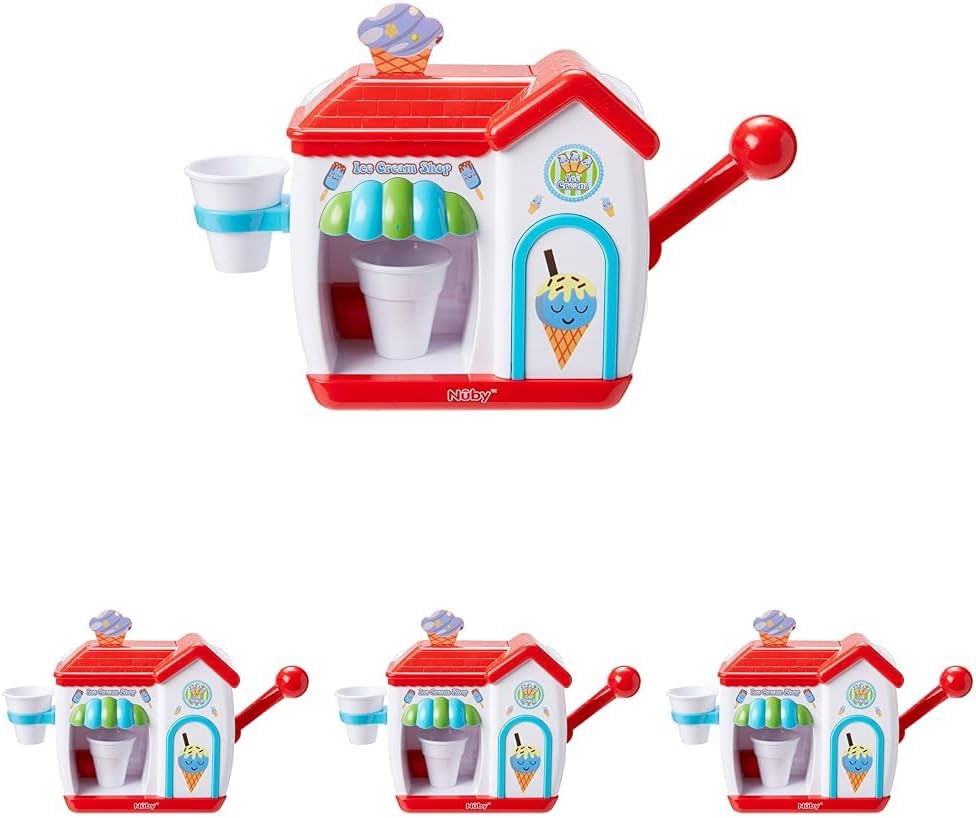Nuby Ice Cream Shop Bubble Machine, Bath Toy for Toddlers from 3 Year ...